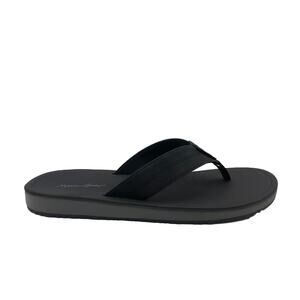 Maui & Sons Coozie Shore Men's Sandals Flip Flop Charcoal Combo Sandal Size 11
